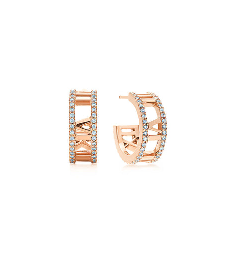 Open hoop earrings